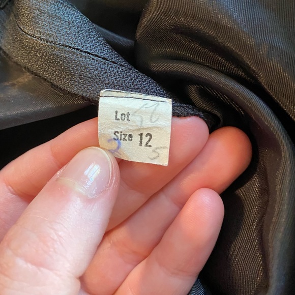 Neiman Marcus vintage black a line full cocktail skirt flowy - Picture 16 of 16